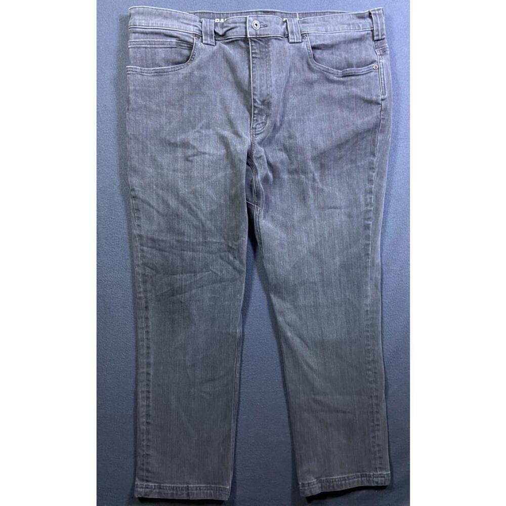 DULUTH BALLROOM DOUBLE FLEX MENS JEANS SLIM 40 x 30 ACTUAL W 40" L 28.5" 7 PKT